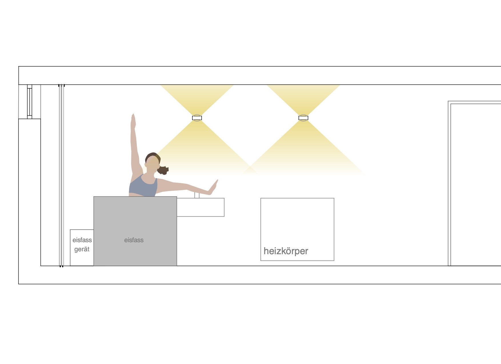 Kellersanierung Der Wellnesskeller - Eleganz in Beige und Weiß